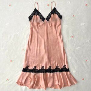 Victoria’s Secret babydoll silk slip dress